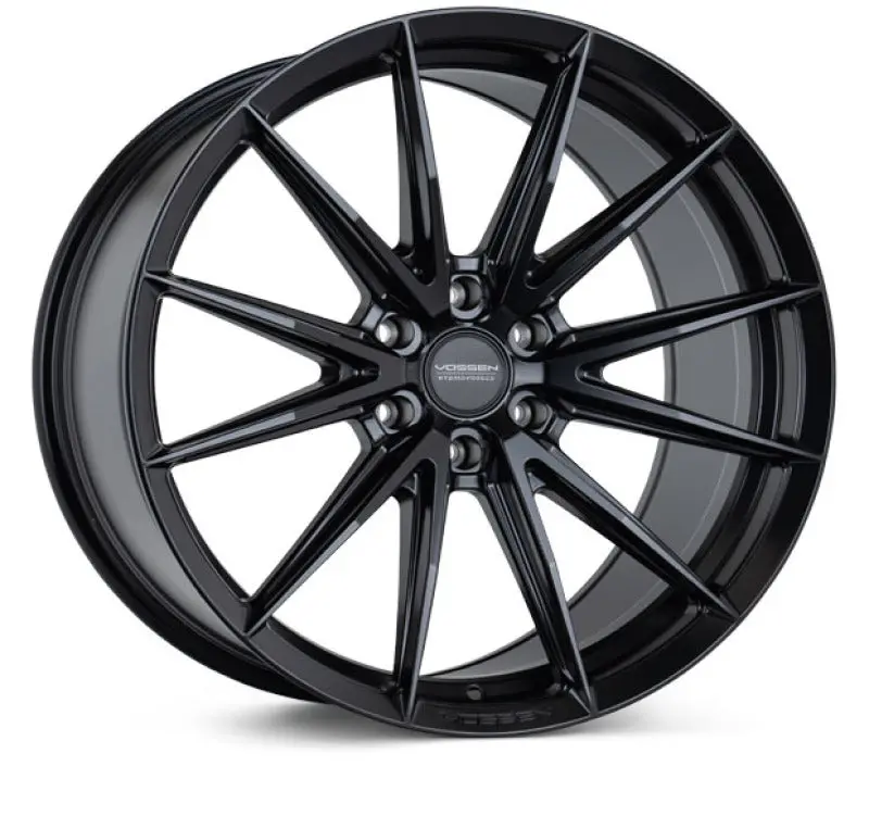 Vossen Hfx-2 20X9.5 - 6X135 - Et15 - Deep - 87.1 - Satin Black Wheel 1