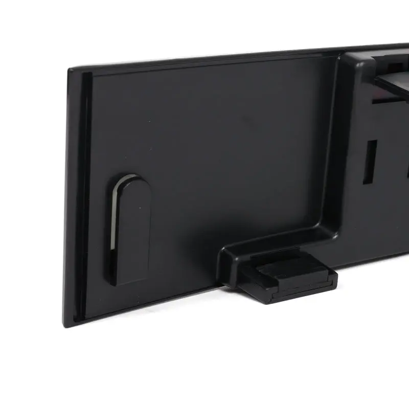 Blox Racing 290Mm Convex Mirror Black Frame Blue Tint 1