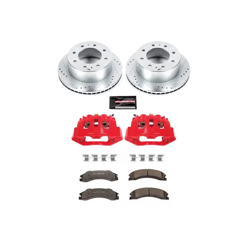 Power Stop 11-14 Chevrolet Silverado 2500 Hd Rear Z36 Truck & Tow Kit W/Cals 1