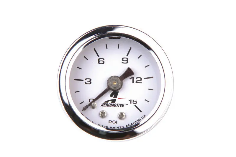 Aeromotive 0-15 Psi Fuel Pressure Gauge 1