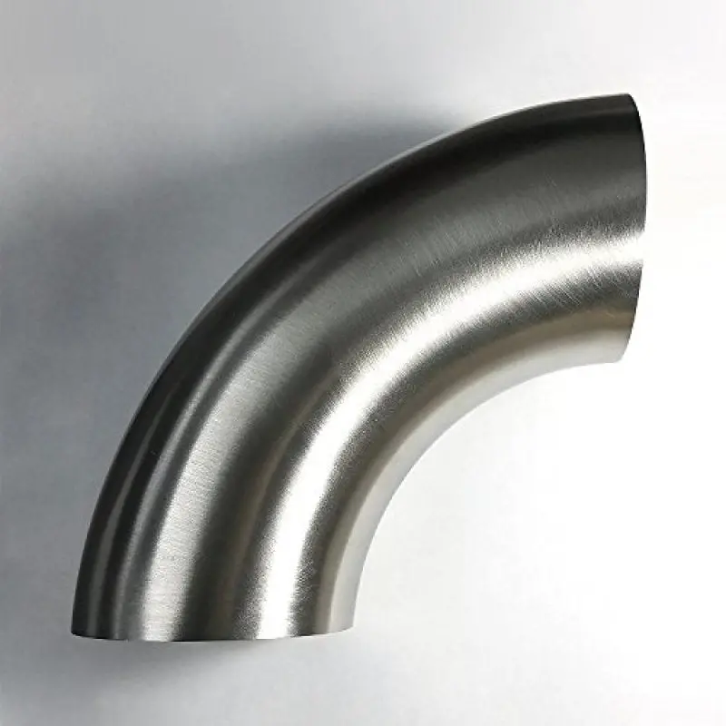 Stainless Bros 3In Diameter 1.5D / 4.5In Clr 90 Degree Bend No Leg Mandrel Bend 1