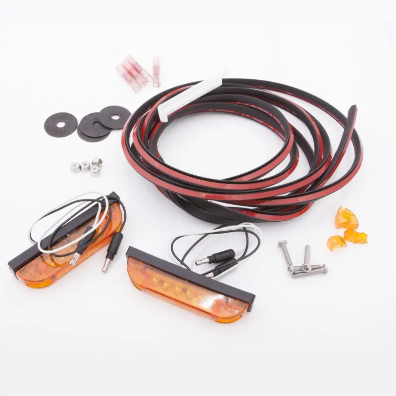 Bushwacker 99-18 Universal 2-Wire Led Marker Light Kit For Flat Style Flares 2