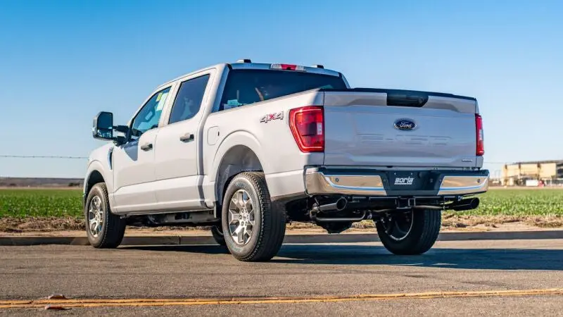 Borla F-150 2021 5.0L 4Dr Cc Sb Ec Stb Lariat/Kr/Platinm/Ltd 3/2.25 Sre Cat-Back Atak Black Chr Tips 2