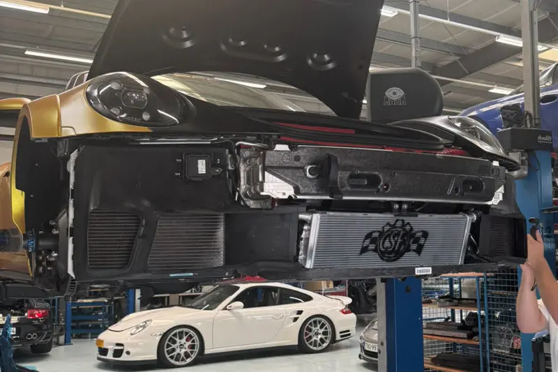 Csf 2019+ 992.1/992.2 Porsche 911(3.0Lt Base/T/S/4/4S/Gts/4 Gts) High Perf Center Aluminum Radiator 2