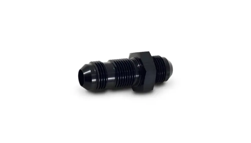 Vibrant -3An Flare Straight Bulkhead Adapter Fitting - Aluminum 1