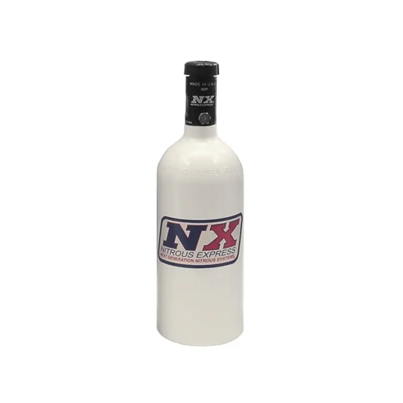 Nitrous Express 1Lb Bottle W/Motorcycle Valve (3.2 Dia X 9.83 Tall) 1