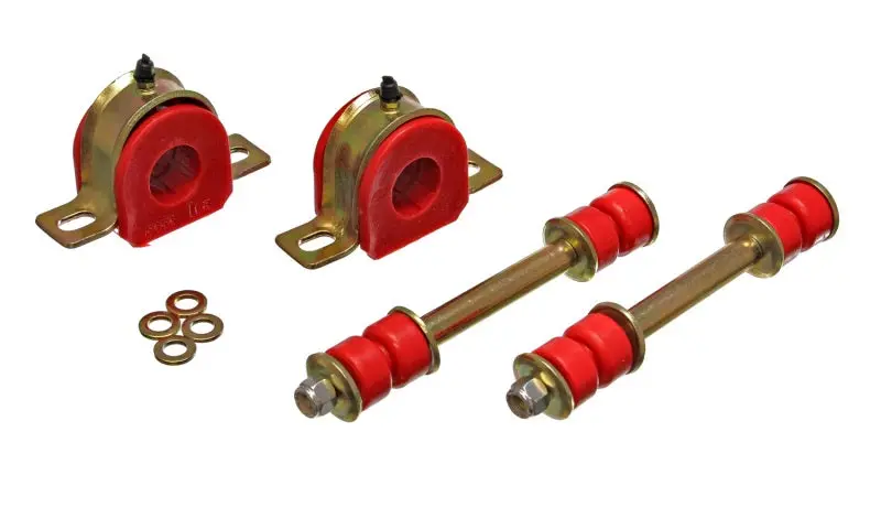 Energy Suspension 82-04 Gm Blazer/S-10/S15 / 91-94 Oldsmobile Bravada Complete Front Sway Bar Red Bu 1