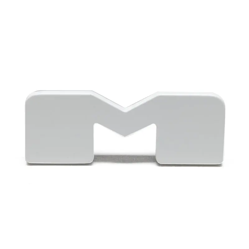 Oracle Lighting Universal Illuminated Led Letter Badges - Matte Wht Surface Finish - M 2