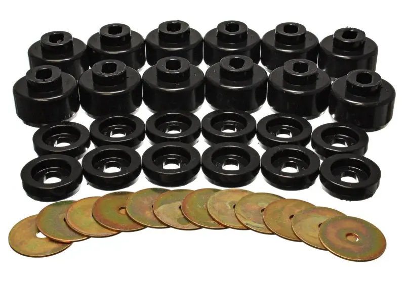 Energy Suspension Body Mount Set - Black 1