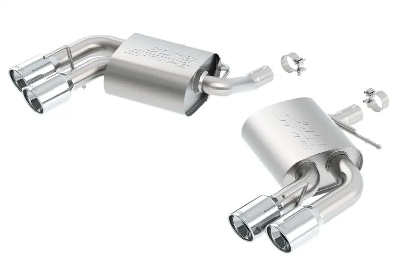 Borla 2016 Chevy Camaro V6 At/Mt S-Type Rear Section Exhaust W/O Dual Mode Valves 1