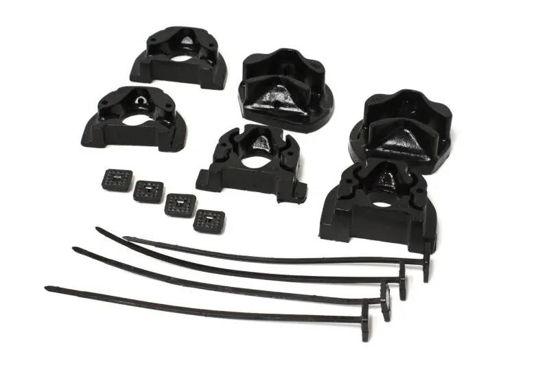 Energy Suspension 92-00 Honda Civic (Except 99-00 Si) / 93-97 Del Sol Black Motor Mount Inserts (Man 2