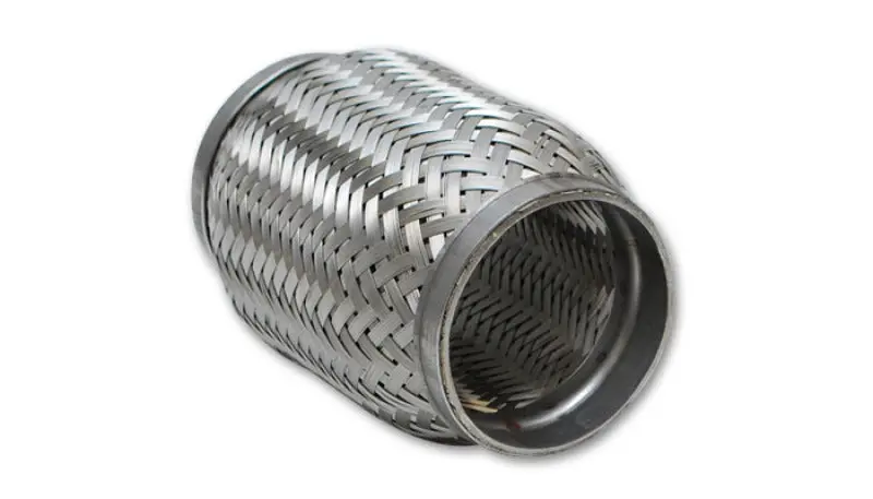 Vibrant Ss Flex Coupling With Inner Braid Liner 2.25In Inlet/Outlet X 6In Flex Length 2