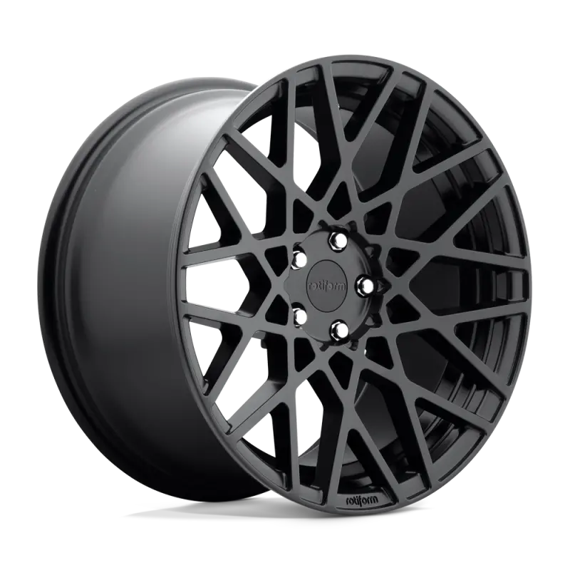 Rotiform R112 Blq Wheel 18X8.5 5X114.3 38 Offset - Matte Black 1