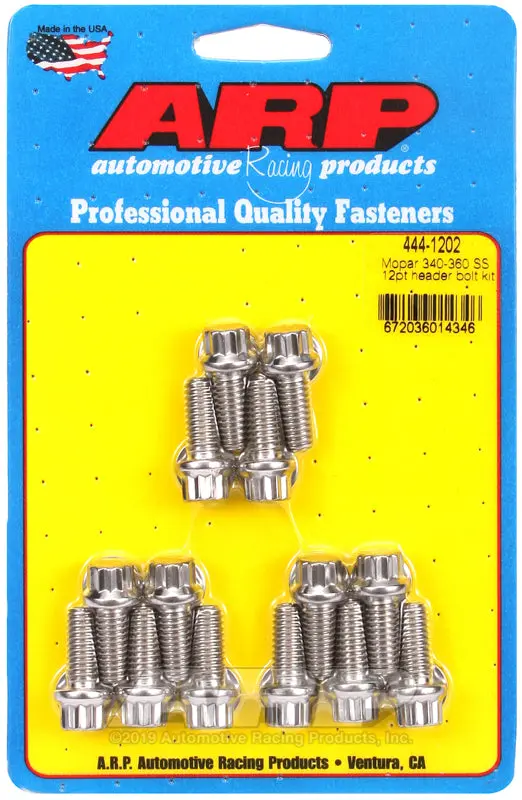 Arp Mopar 340-360 Ss 12Pt Header Bolt Kit 1