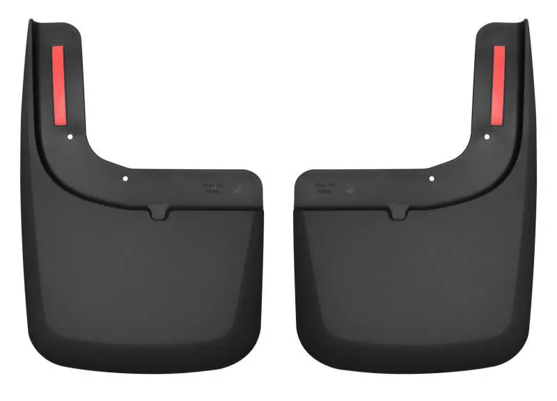Husky Liners 2017 Ford F-250 / F-350 Super Duty Black Front Mud Guards (W/Flares) 1