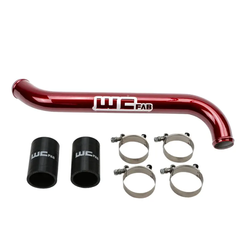 Wehrli 11-16 Chevrolet 6.6L Lml Duramax Upper Coolant Pipe - Gloss White 1