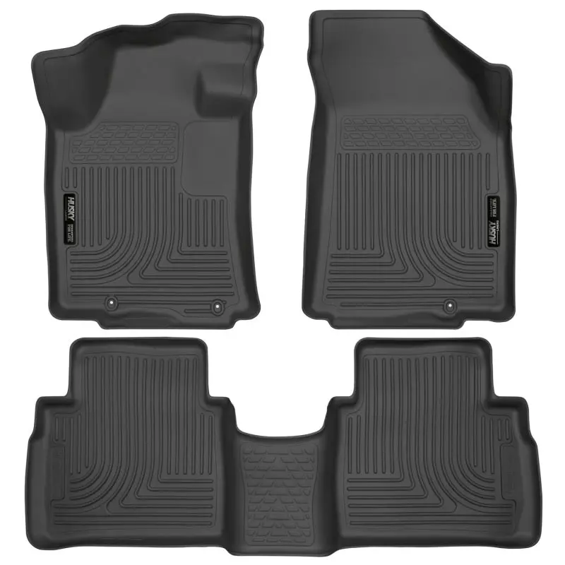 Husky Liners 2016 Nissan Maxima Weatherbeater Front And Second Row Black Floor Liners 1
