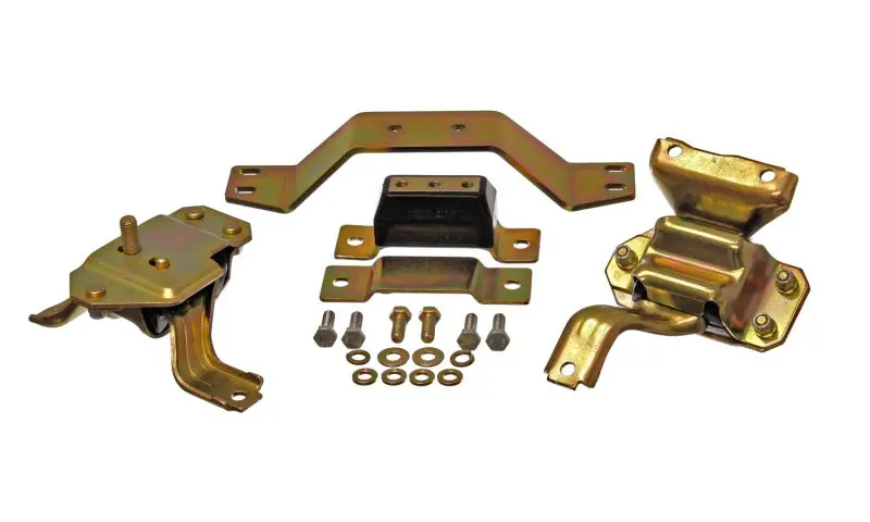 Energy Suspension 99-04 Ford Mustang 4.6L V8 Black Motor & Transmission Mount Set 1