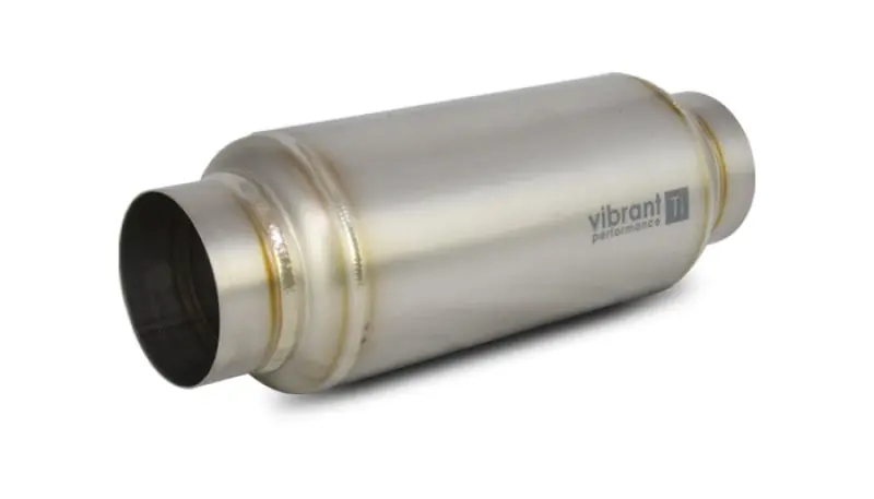 Vibrant Titanium Resonator 2.5In. Inlet / 2.5In. Outlet X 12In. Long 3