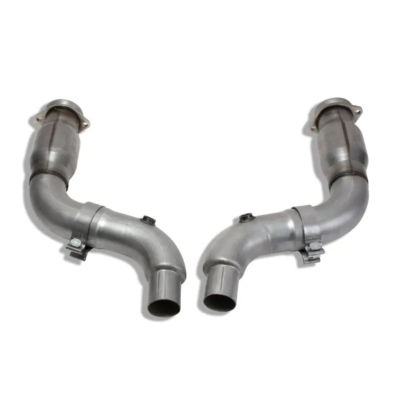 Bbk 05-20 Dodge Challenger/Charger 6.1/6.2/6.4L Hemi 3In Catted High Flow Mid Pipe 1