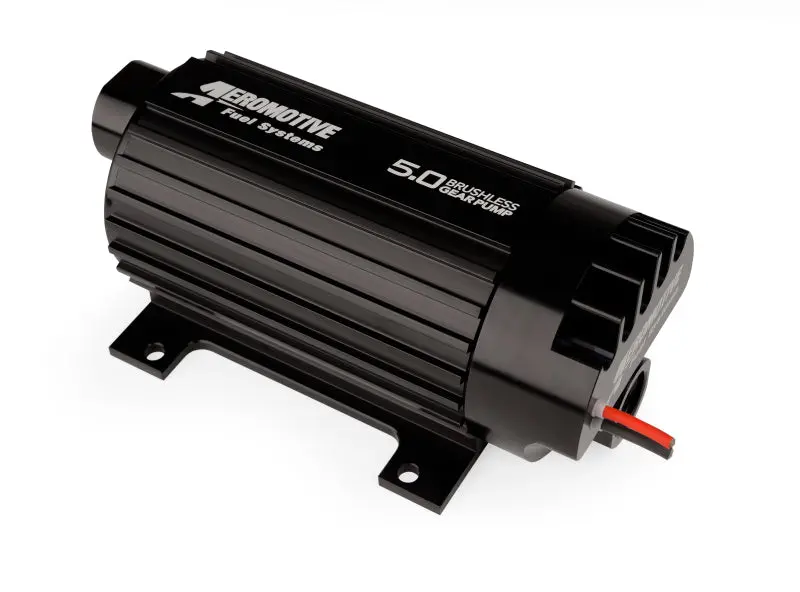 Aeromotive 5.0 Brushless Spur Gear External Fuel Pump - In-Line - 5Gpm 1