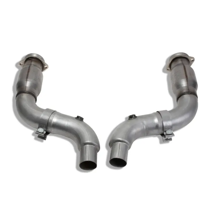 Bbk 05-20 Dodge Challenger/Charger 6.1/6.2/6.4L Hemi 3In Catted High Flow Mid Pipe 2