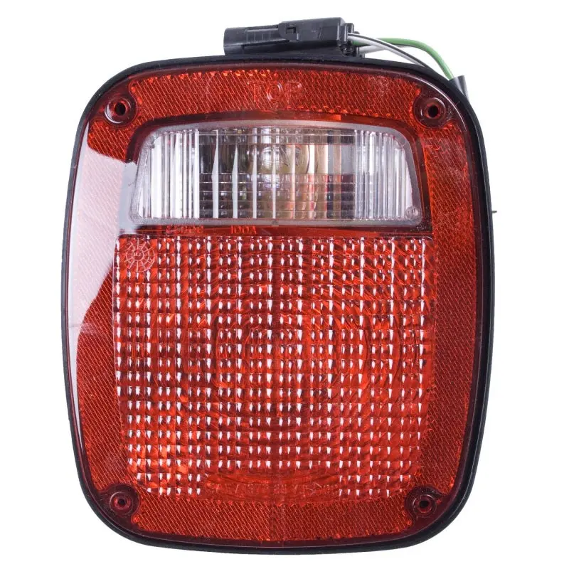 Omix Left Black Tail Lamp 91-97 Jeep Yj Tj Wrangler 1