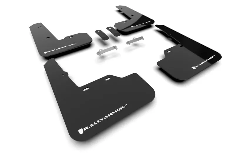 Rally Armor 22-26 Subaru Wrx Black Ur Mud Flap W/White Logo 1