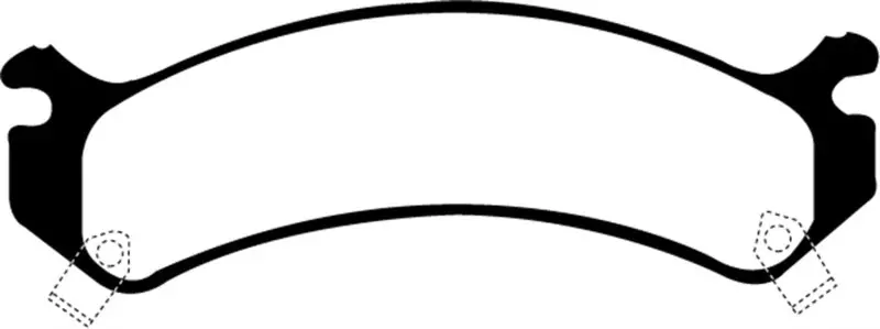 Ebc 02 Chevrolet Avalanche 8.1 (2500) Greenstuff Front Brake Pads 1