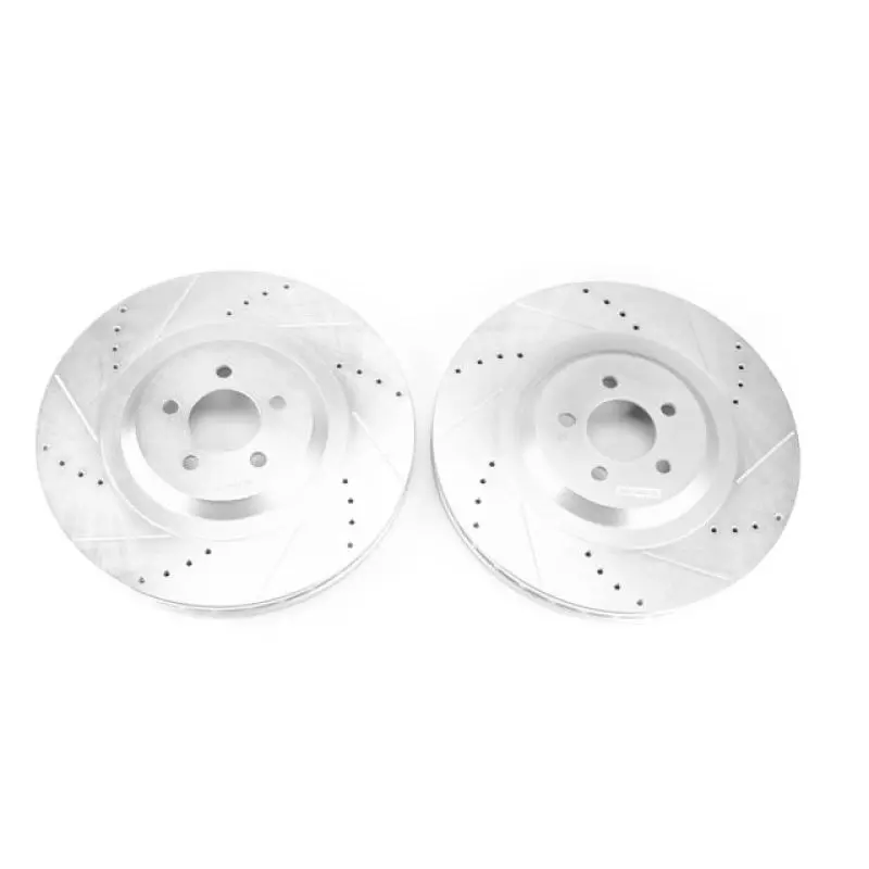 Power Stop 15-20 Dodge Charger Front Drilled & Slotted Rotor - Pair 1