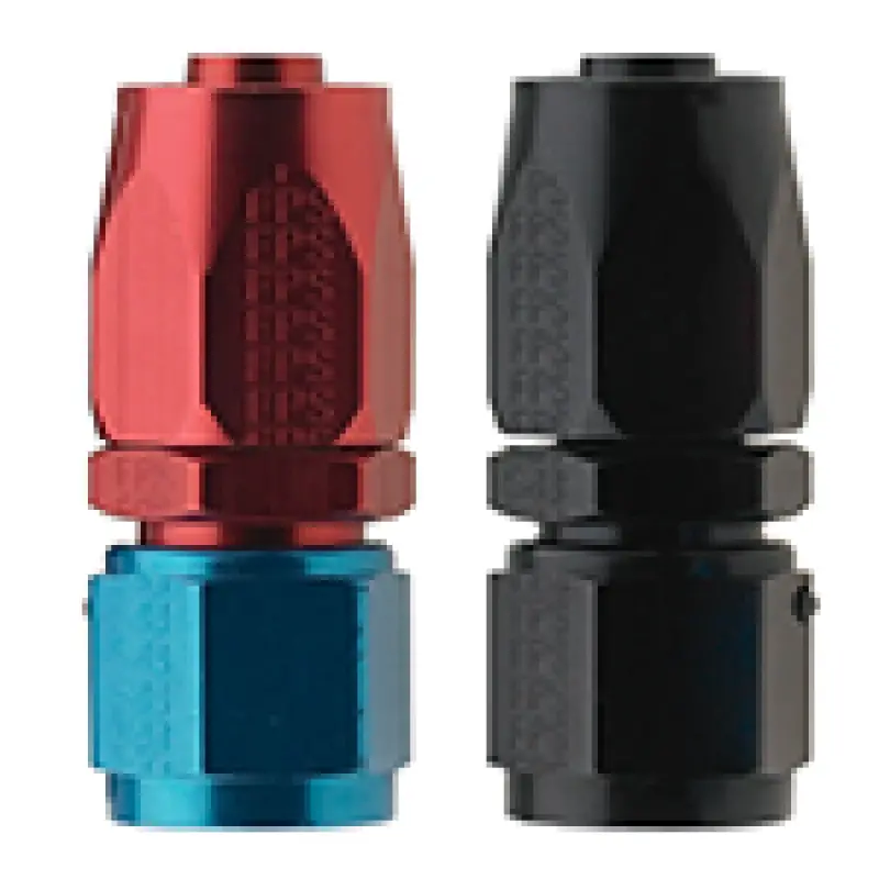 Fragola -10An Straight Pro-Flow Hose End - Black 1