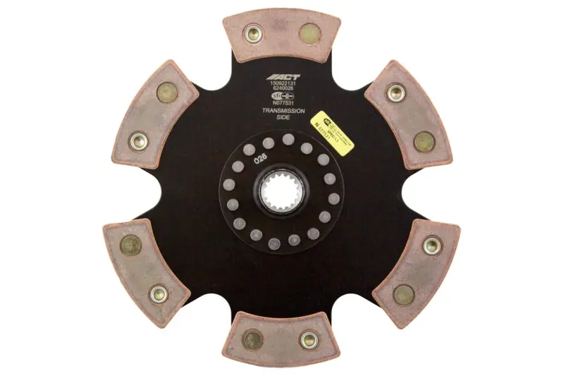Act 2003 Dodge Neon 6 Pad Rigid Race Disc 1