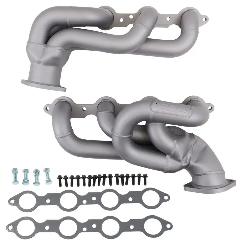 Bbk 10-15 Camaro Ls3 L99 Shorty Tuned Length Exhaust Headers - 1-3/4 Titanium Ceramic 1
