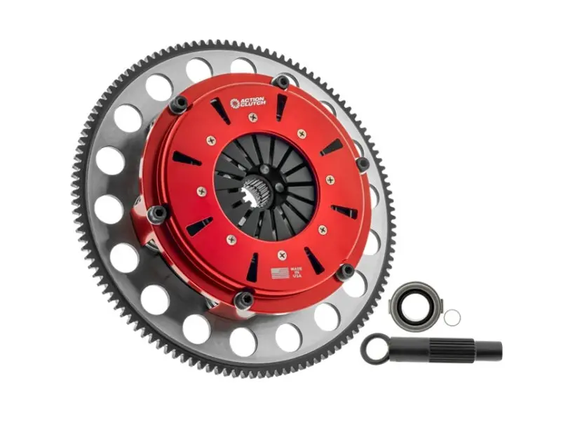 Action Clutch 02-06 Acura Rsx Type S 2.0L (K20a2) 7.25In Twin Disc Race Clutch W/Chromoly Flywheel 1