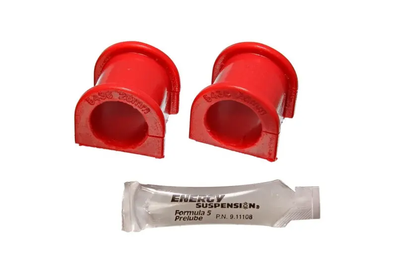 Energy Suspension 99-00 Honda Civic Si Red 26Mm Front Sway Bar Bushings 1