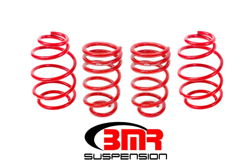 Bmr 10-15 5Th Gen Camaro V8 Lowering Spring Kit (Set Of 4) - Red 1