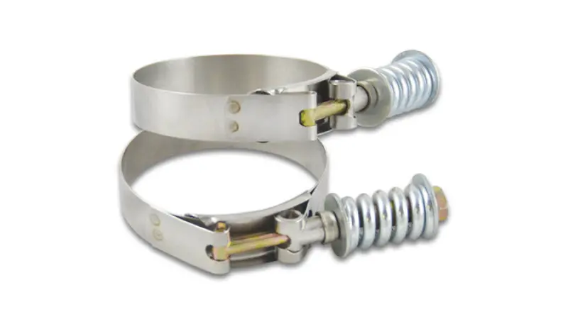 Vibrant Ss T-Bolt Clamps Pack Of 2 Size Range: 2.94In To 3.24In Od For Use W/ 2.75In Id Coupling 1