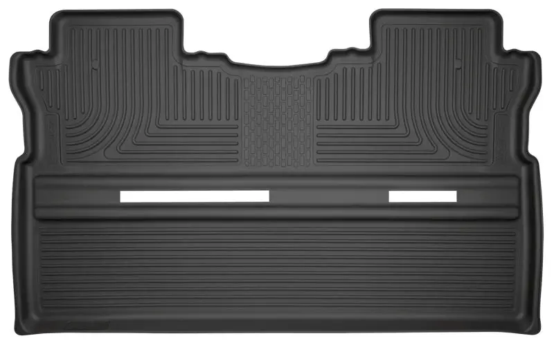 Husky Liners 2017 Honda Ridgeline Weatherbeater 2Nd Row Black Floor Liners 1