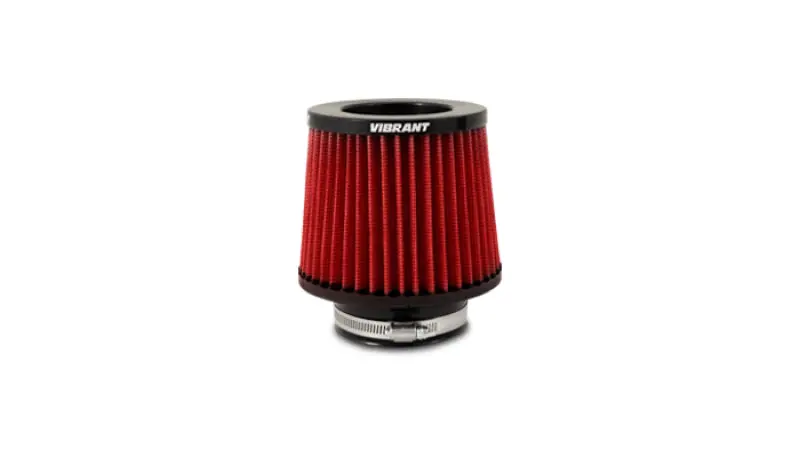 Vibrant The Classic Performance Air Filter (5.25In O.D. Cone X 5In Tall X 3.5In Inlet I.D.) 1