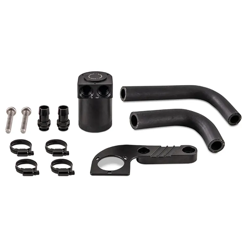 Mishimoto 2015+ Bmw F8x M3/M4 Baffled Oil Catch Can - Wrinkle Black 2