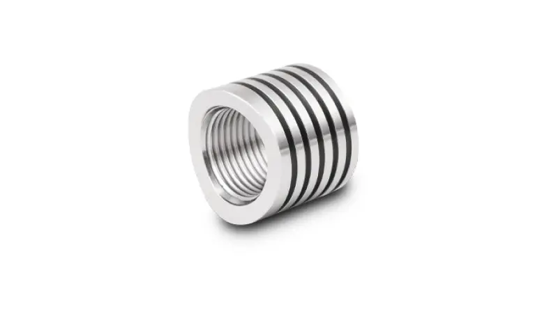 Vibrant Heat Sink Oxygen Sensor Weld Bung T304 Ss (M18 X 1.5 Thread) 1