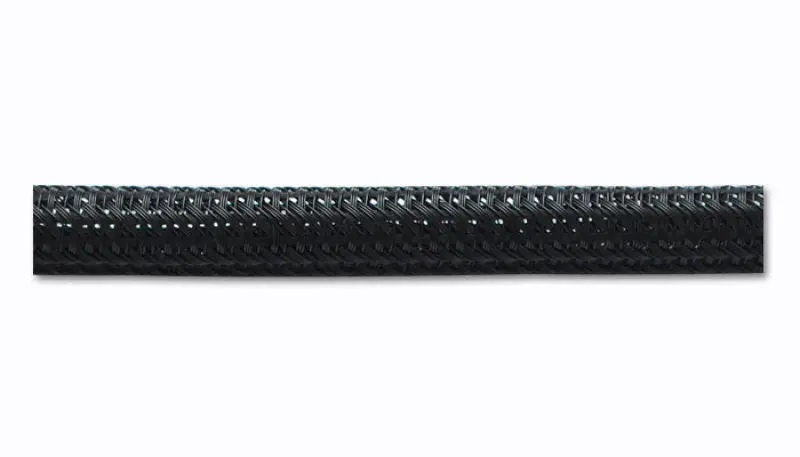 Vibrant 1/4In O.D. Flexible Split Sleeving (10 Foot Length) Black 1