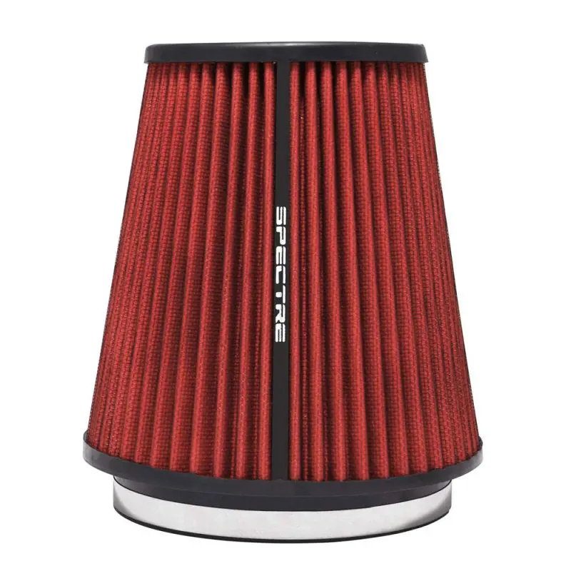 Spectre Hpr Conical Air Filter 6In. Flange Id / 7.719In. Base Od / 8.5In. Tall - Red 1