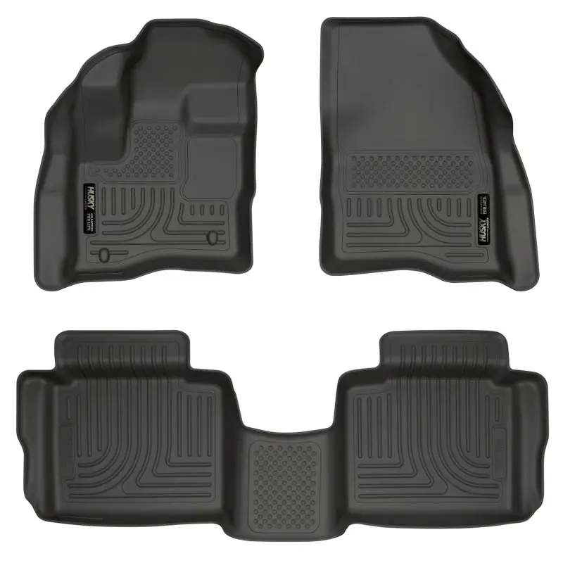 Husky Liners 10-13 Ford Taurus Weatherbeater Combo Black Floor Liners 1