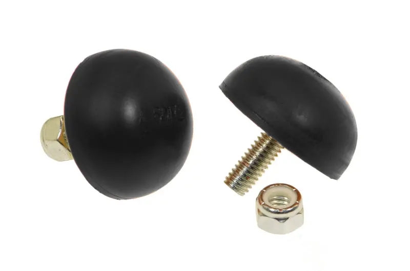 Prothane Universal Bump Stop 11/16X1 5/8 Dia Btn - Black 1