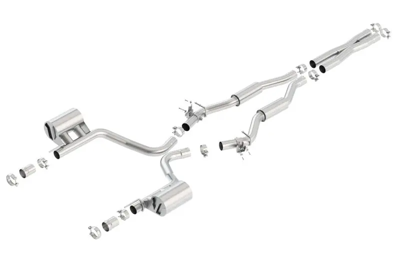 Borla 2015 Dodge Challenger Srt/392 Hemi 6.4L V8 S-Type Catback Exhaust W/ Valves Factory Bezel 1