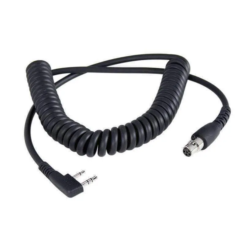 Rugged Radios Rugged And Kenwood Handheld Radio - Headset Coil Cord 1