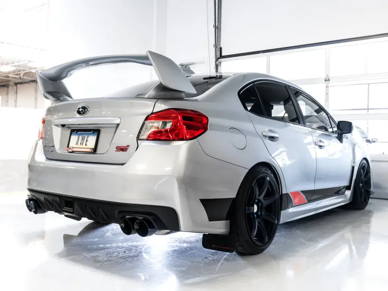 Awe Tuning Subaru Sti Va / Wrx Gv / Sti Gv Sedan Touring Edition Exhaust - Diamond Black Tip (102Mm) 2