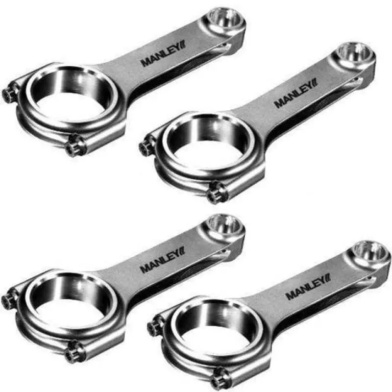 Manley Mazda Speed 3 Mzr 2.3L Didsi Turbo 22.5Mm Pin H-Beam Connecting Rod Set 1