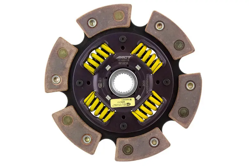 Act 2000 Honda S2000 6 Pad Sprung Race Disc 1